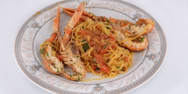 Tagliolini with Scampi